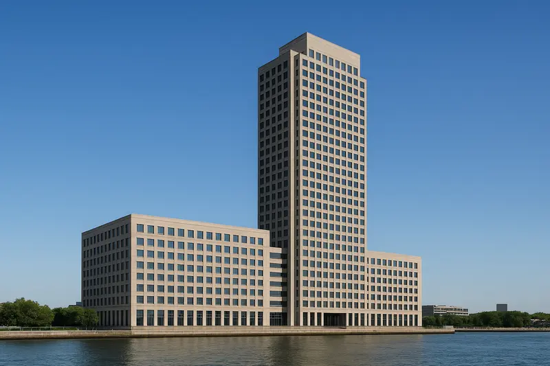 55 Water Street and north wing